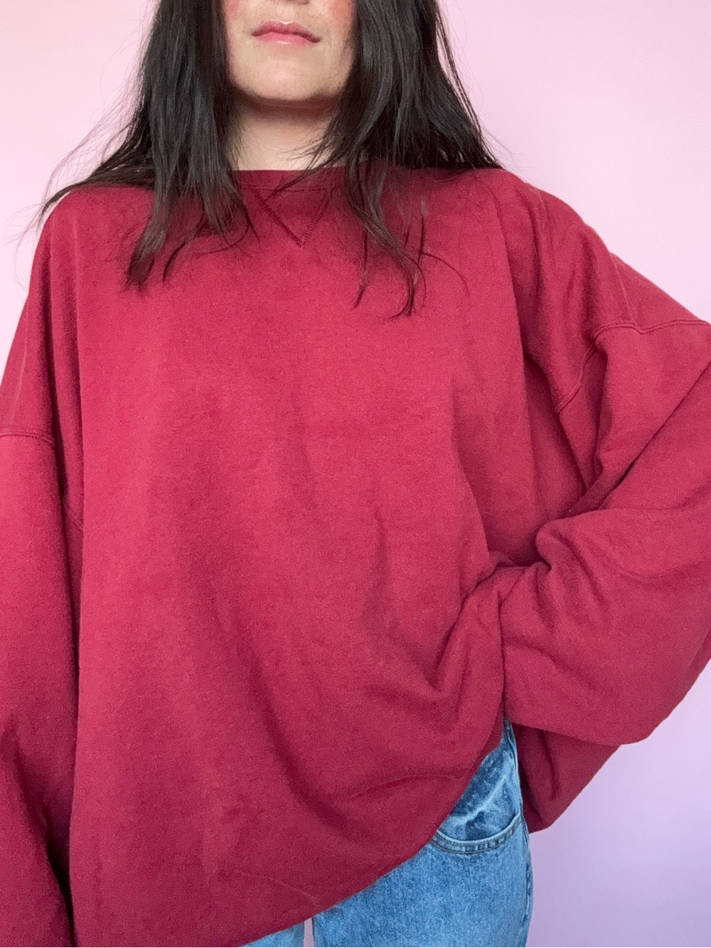 Y2K FRUIT OF THE LOOM PULLOVER